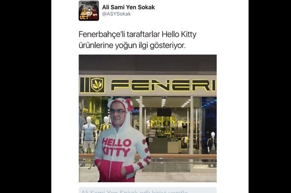 Fenerbahçe Hello Kitty ile anlaşınca...