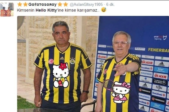 Fenerbahçe Hello Kitty ile anlaşınca...