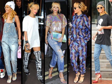 O Bir Stil İkonu: Rihanna