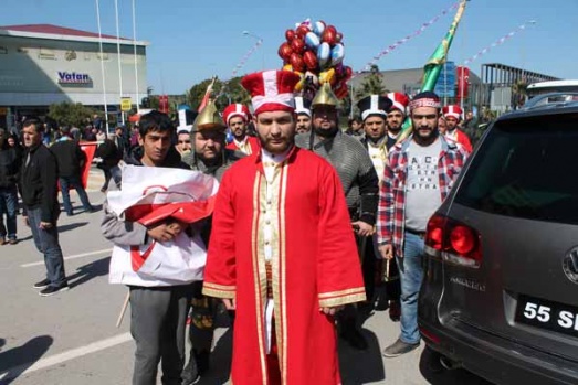 Cumhurbaşkanı Erdoğan'a Samsun'da Yoğun İlgi