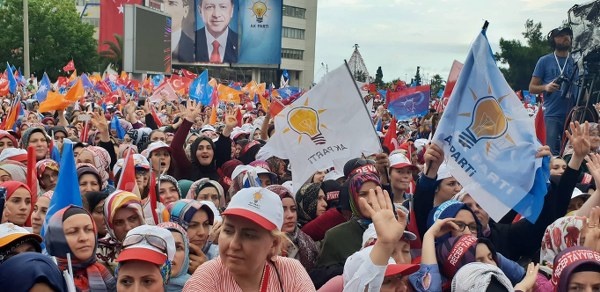 Cumhurbaşkanı Erdoğan'ın Samsun mitingi