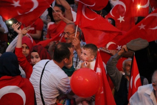 Fotoğraflarla Samsun’da 15 Temmuz