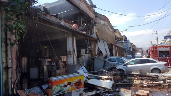 Samsun Gülsan Sanayi Sitesi'nde büyük patlama