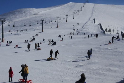 Karadeniz'de kayak manzaraları