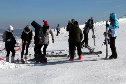 Karadeniz'de kayak manzaraları