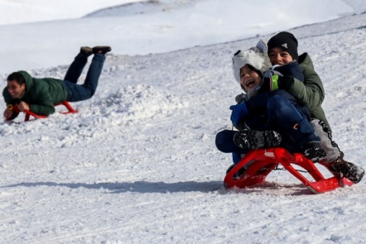 Karadeniz'de kayak manzaraları