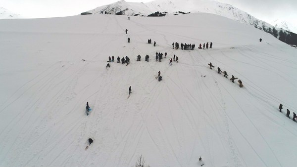 Karadeniz'de kayak manzaraları