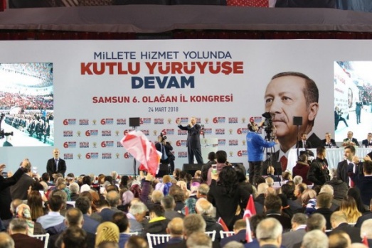 Cumhurbaşkanı Erdoğan Samsun'da