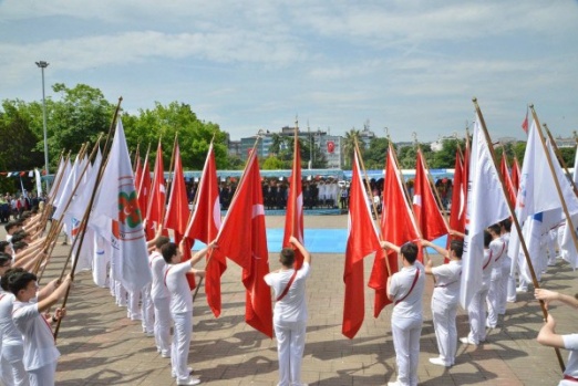 Samsun'da 19 Mayıs kutlaması