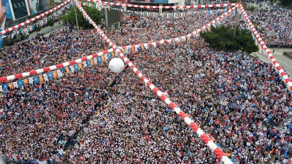 Cumhurbaşkanı Erdoğan'ın Samsun mitingi