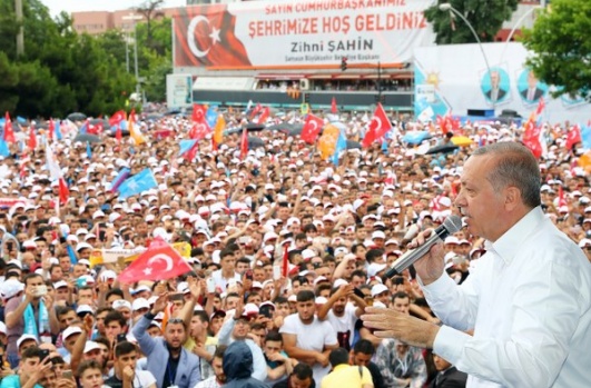 Cumhurbaşkanı Erdoğan'ın Samsun mitingi