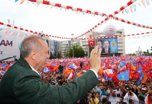 Cumhurbaşkanı Erdoğan'ın Samsun mitingi