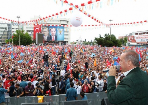 Cumhurbaşkanı Erdoğan'ın Samsun mitingi