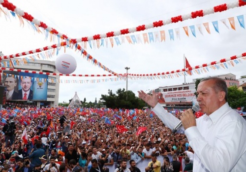 Cumhurbaşkanı Erdoğan'ın Samsun mitingi