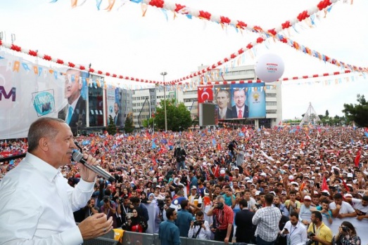 Cumhurbaşkanı Erdoğan'ın Samsun mitingi