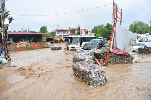 Ordu'da sel felaketi