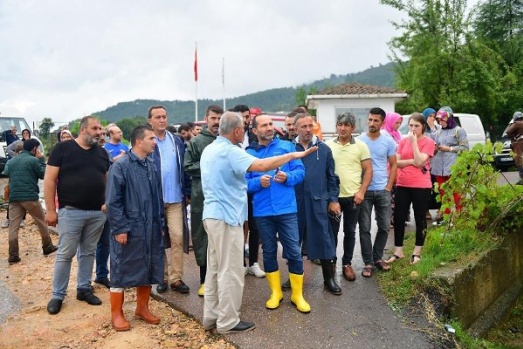 Ordu'da sel felaketi