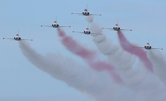 19 Mayıs Türk Yıldızları gösterisi