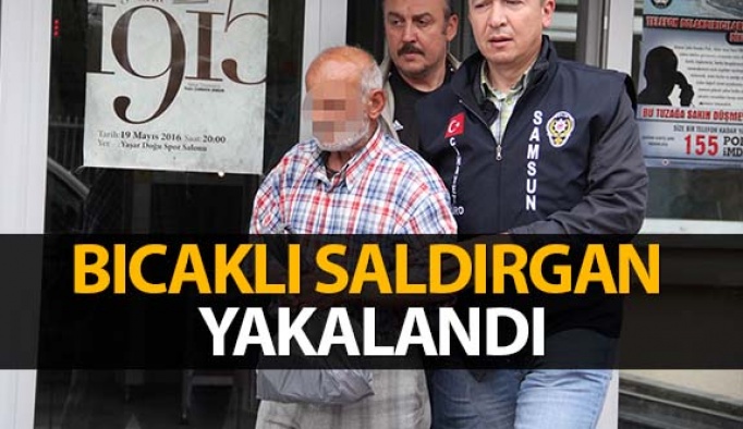 Bıçaklı Saldırıyı Gerçekleştiren Şahıs Gözaltına Alındı