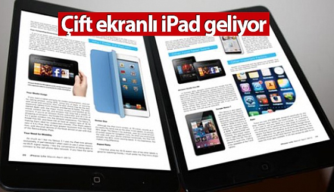 Çift Ekranlı iPad Geliyor