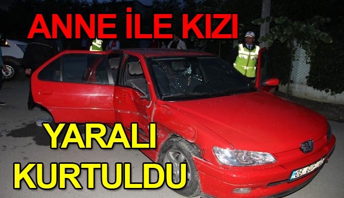 Samsun'da Trafik Kazası: 2 Yaralı