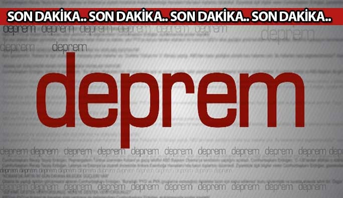 4,4 Büyüklüğünde Deprem