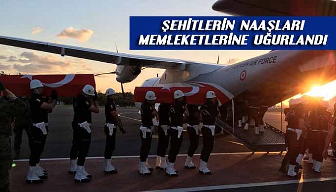 Şehit Düşen Polislerin Naaşları Memleketlerine Uğurlandı