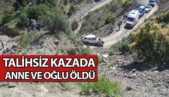 Trafik Kazasında Anne ve Oğul Yaşamını Kaybetti.