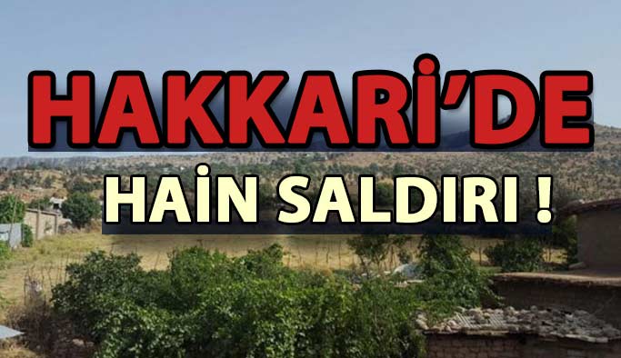 Hakkari'de askeri bölgeye saldırı!