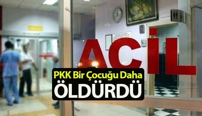 PKK bir çocuk daha öldürdü