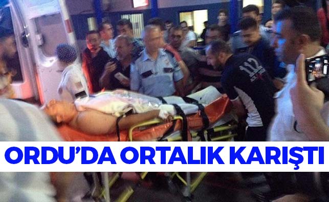 Ordu'da Ortalık Karıştı