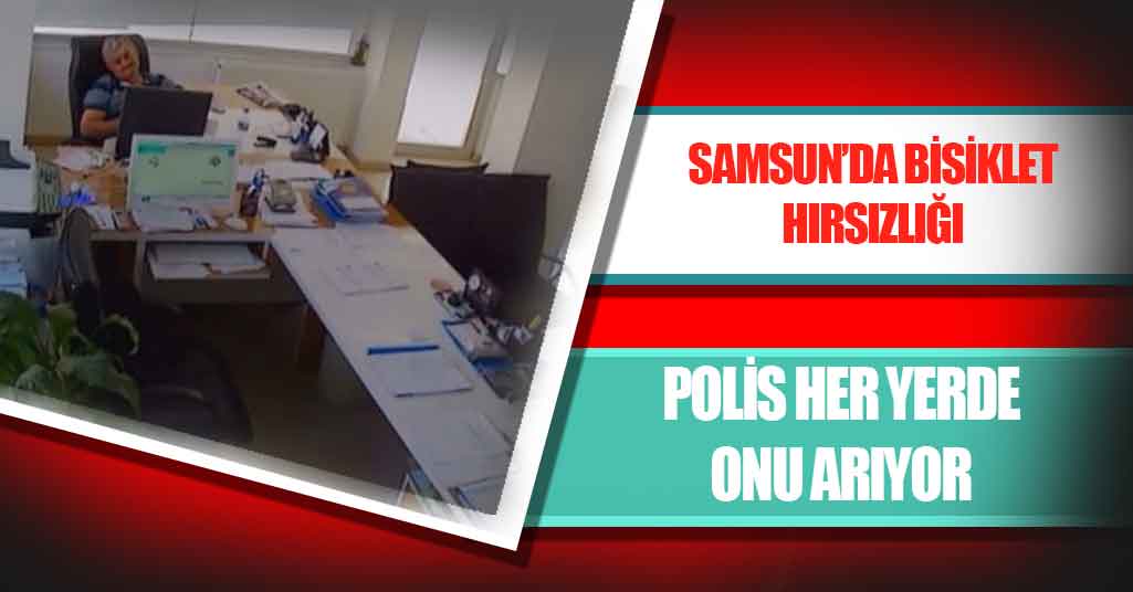 Samsun'da Bisiklet Hırsızlığı