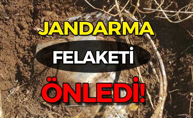 Jandarma felaketi önledi!