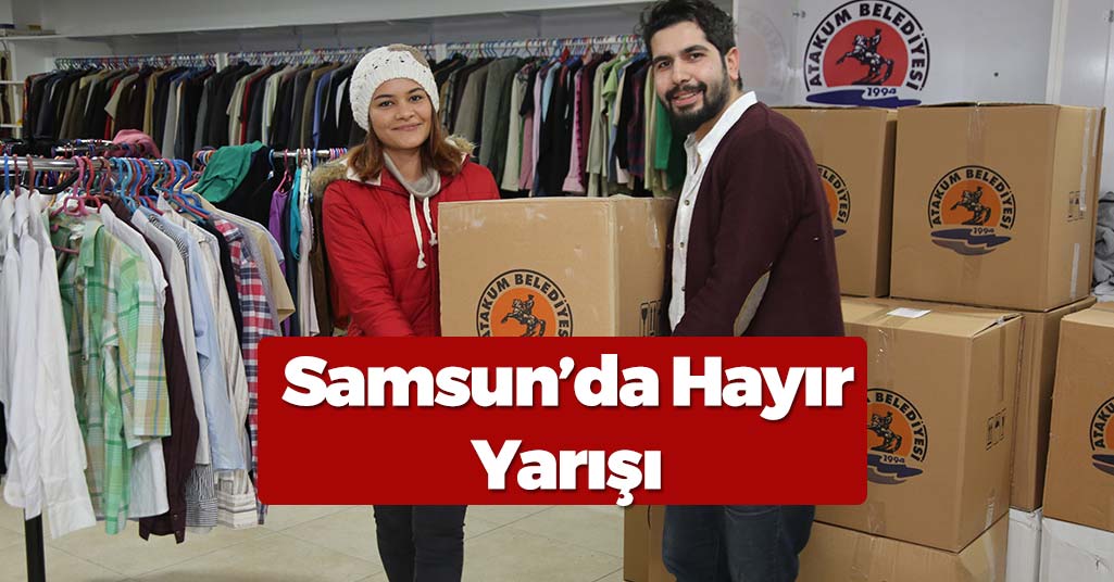 Atakum Hayır Çarşısı Yüzleri Güldürmeye Devam Ediyor