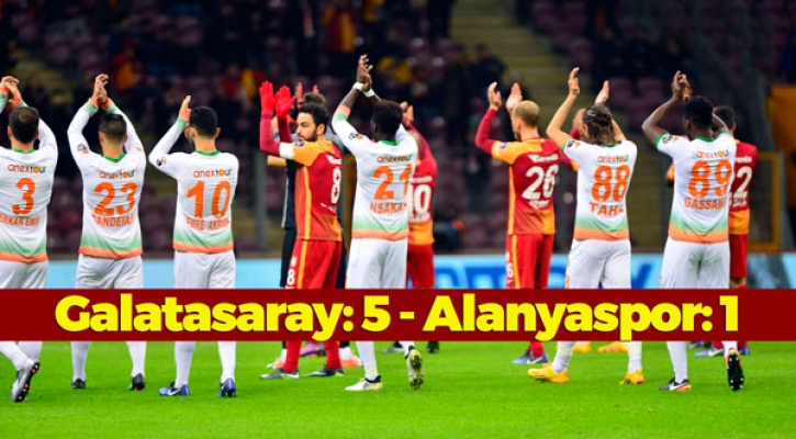 Galatasaray 5-1 Alanyaspor