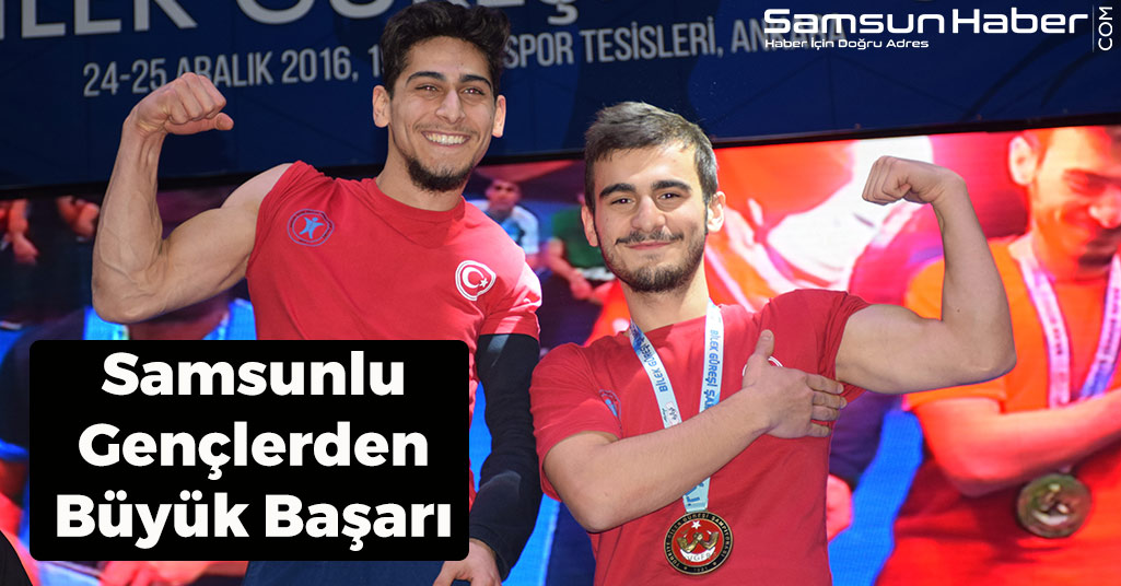 Samsunlu Gençlerden Büyük Başarı