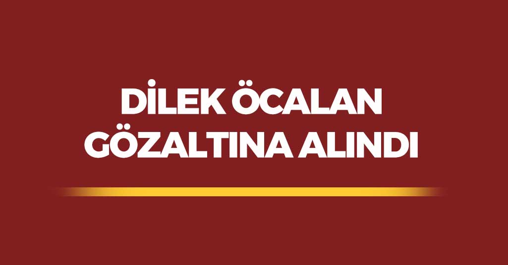 Dilek Öcalan Gözaltına Alındı