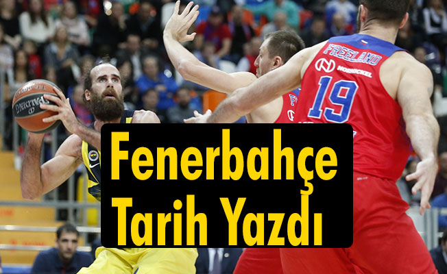 Fenerbahçe Tarih Yazmaya Devam Ediyor