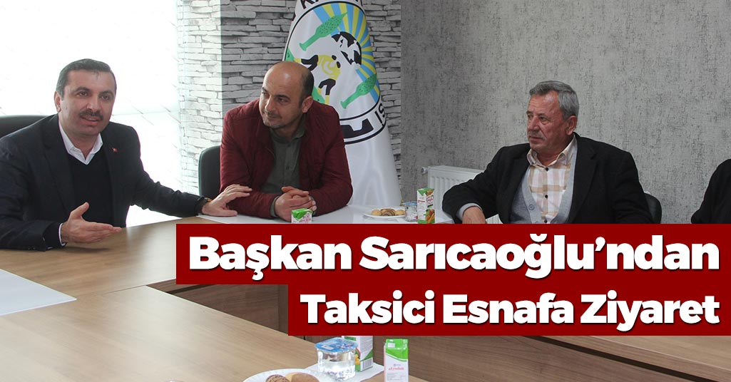 Sarıcaoğlu'ndan Esnaf Ziyareti