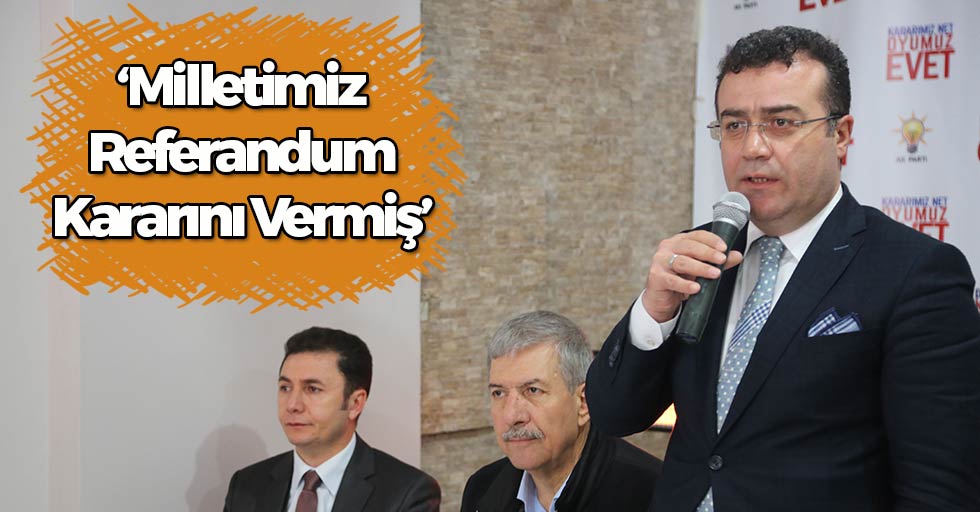 Atakum Sakinleriyle Referandum Toplantısı