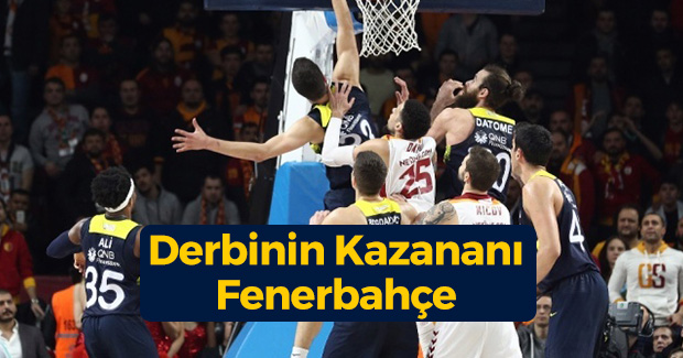 Galatasaray Odeabank: 75 - Fenerbahçe: 79