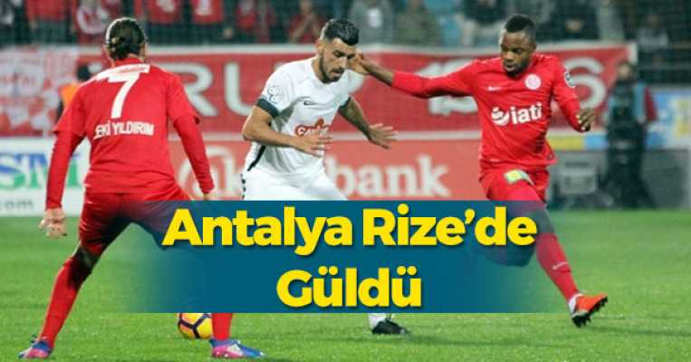 Rizespor 1-2 Antalyaspor