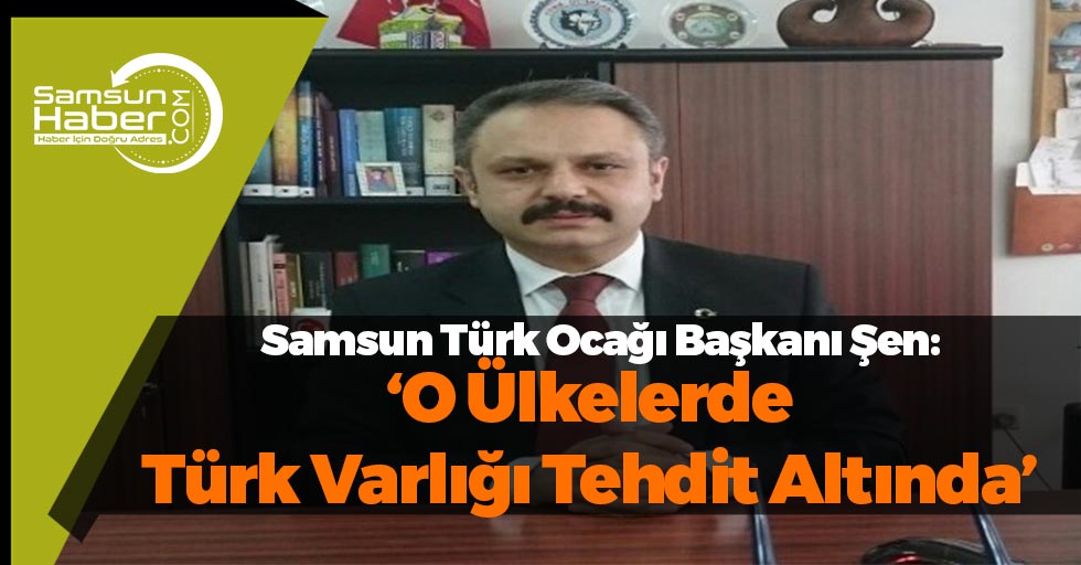 Samsun Türk Ocağı Başkanı Kerkük'e Dikkat Çekti