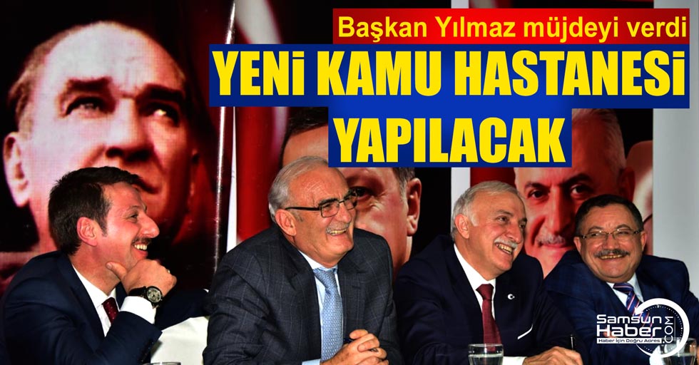 Başkan Yılmaz'dan hastane müjdesi