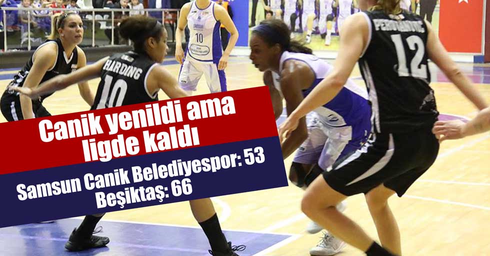 Samsun Canik Belediyespor: 53 – Beşiktaş: 66