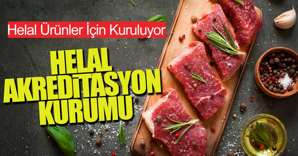 Helal ürünler için''helal akreditasyon kurumu'' oluşturuluyor