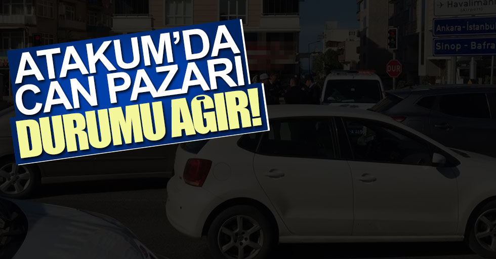 Samsun'da acı kaza!