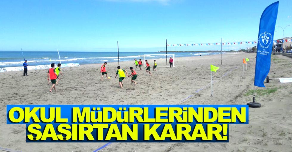 Samsun'da okul müdürlerinin kararı şok etti