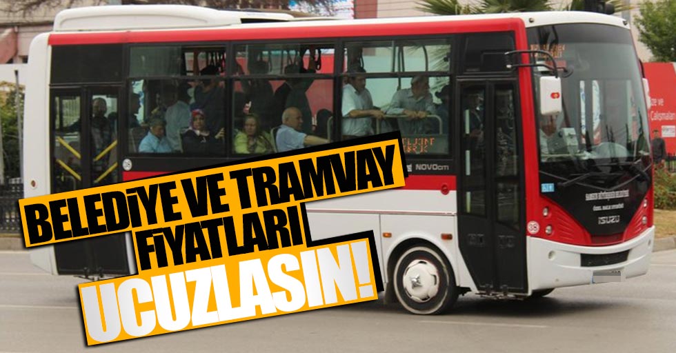 Toplu taşıma araçlarında indirim için imza kampanyası