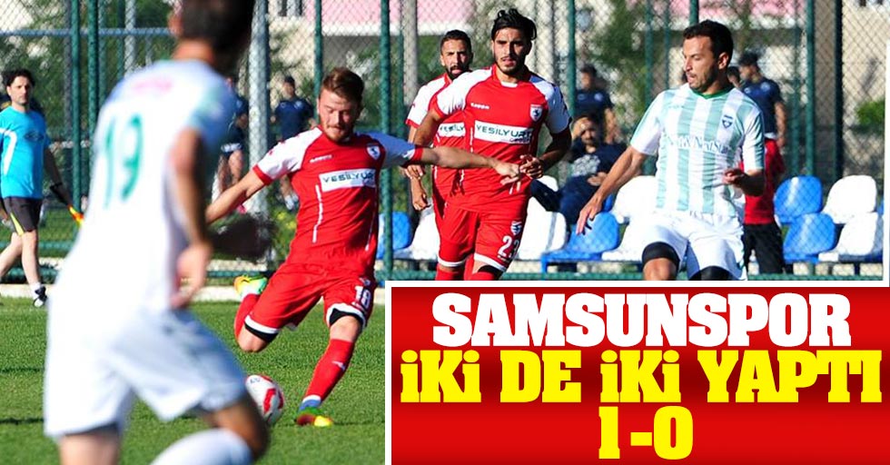 Samsunspor ikide iki yaptı 1-0